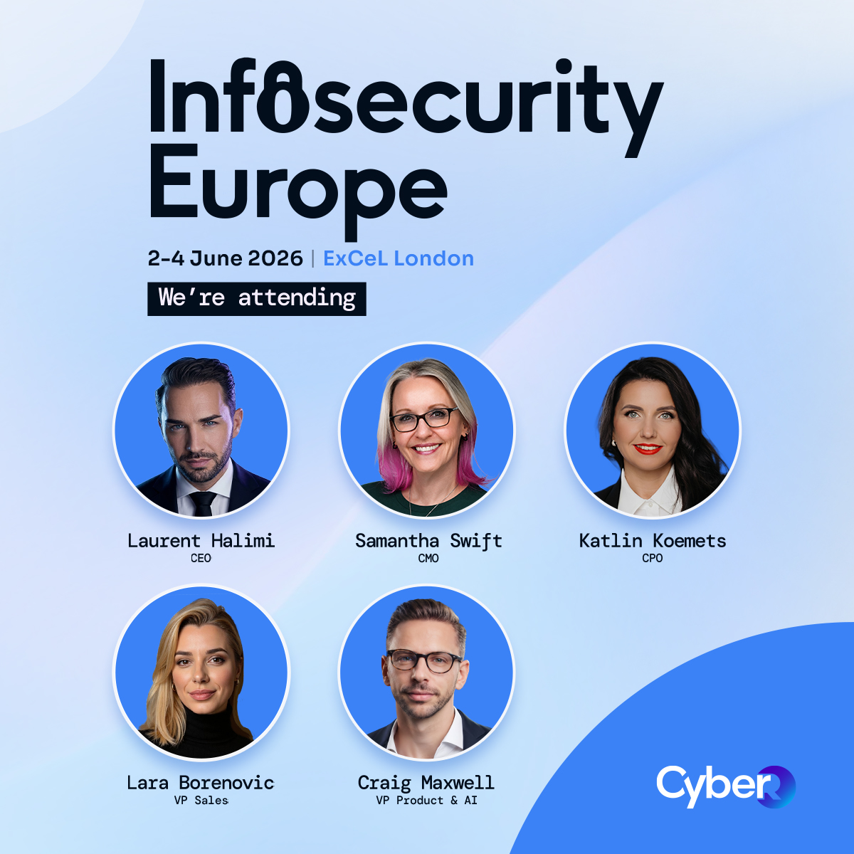 📢 Shared from CYBERR One week to go until Infosecurity Europe opens its doors, and thousands of…