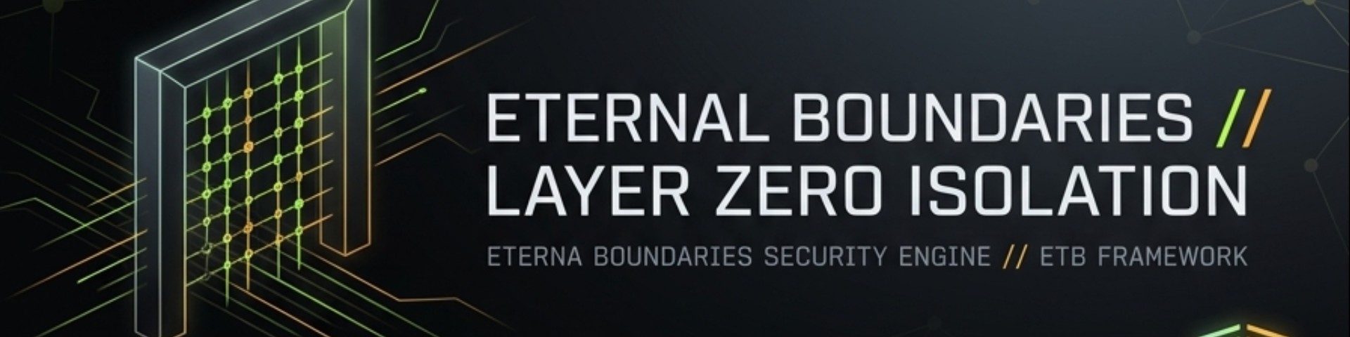 Eternal Boundaries