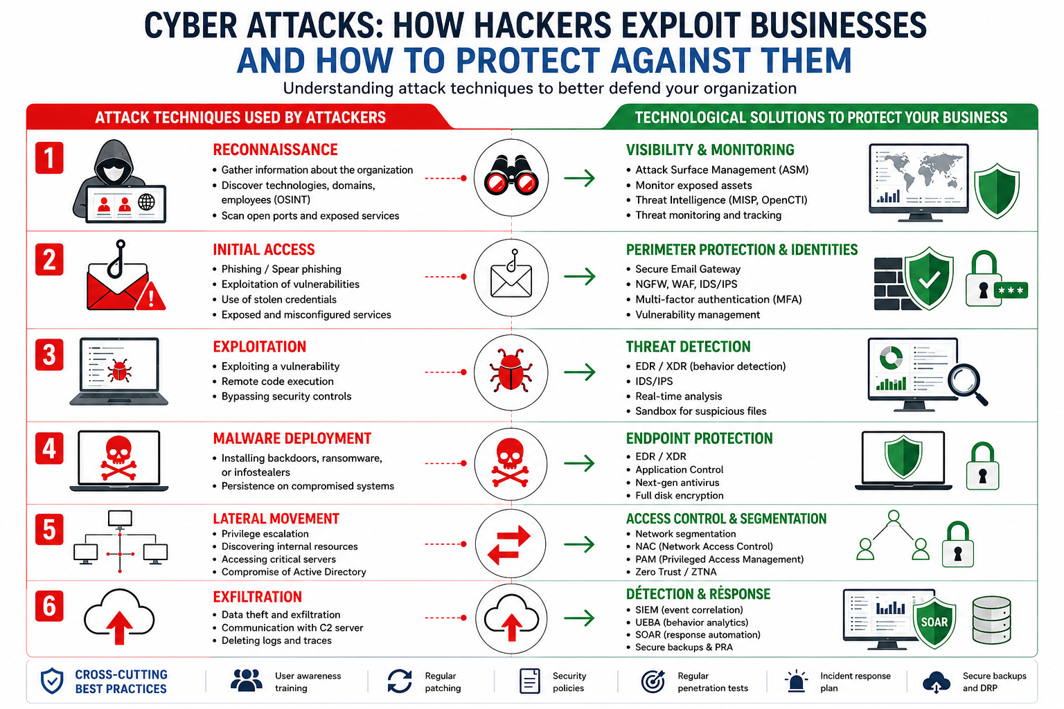 ⛔️ How do hackers compromise organizations... and more importantly, how can businesses protect themselves?…