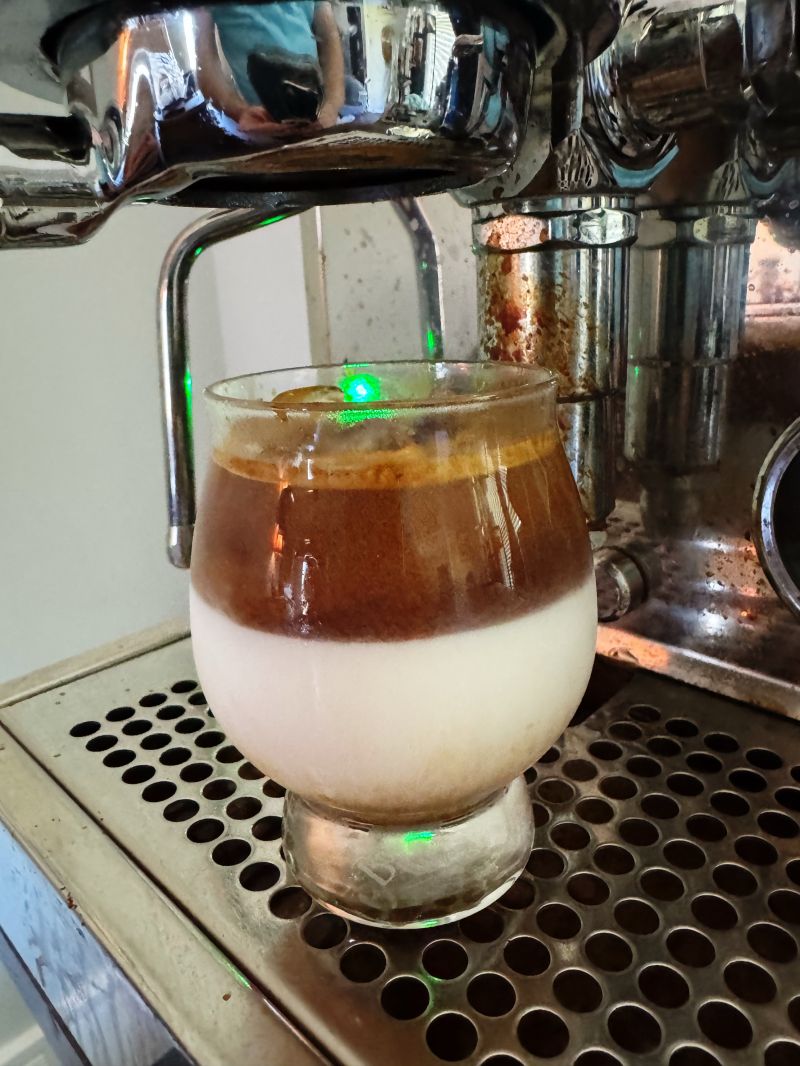 🫘 Today's post is brought to you by my Iced Macchiato / Upside-Down Latte. 🤣☕ And now on LinkedIn, someone…