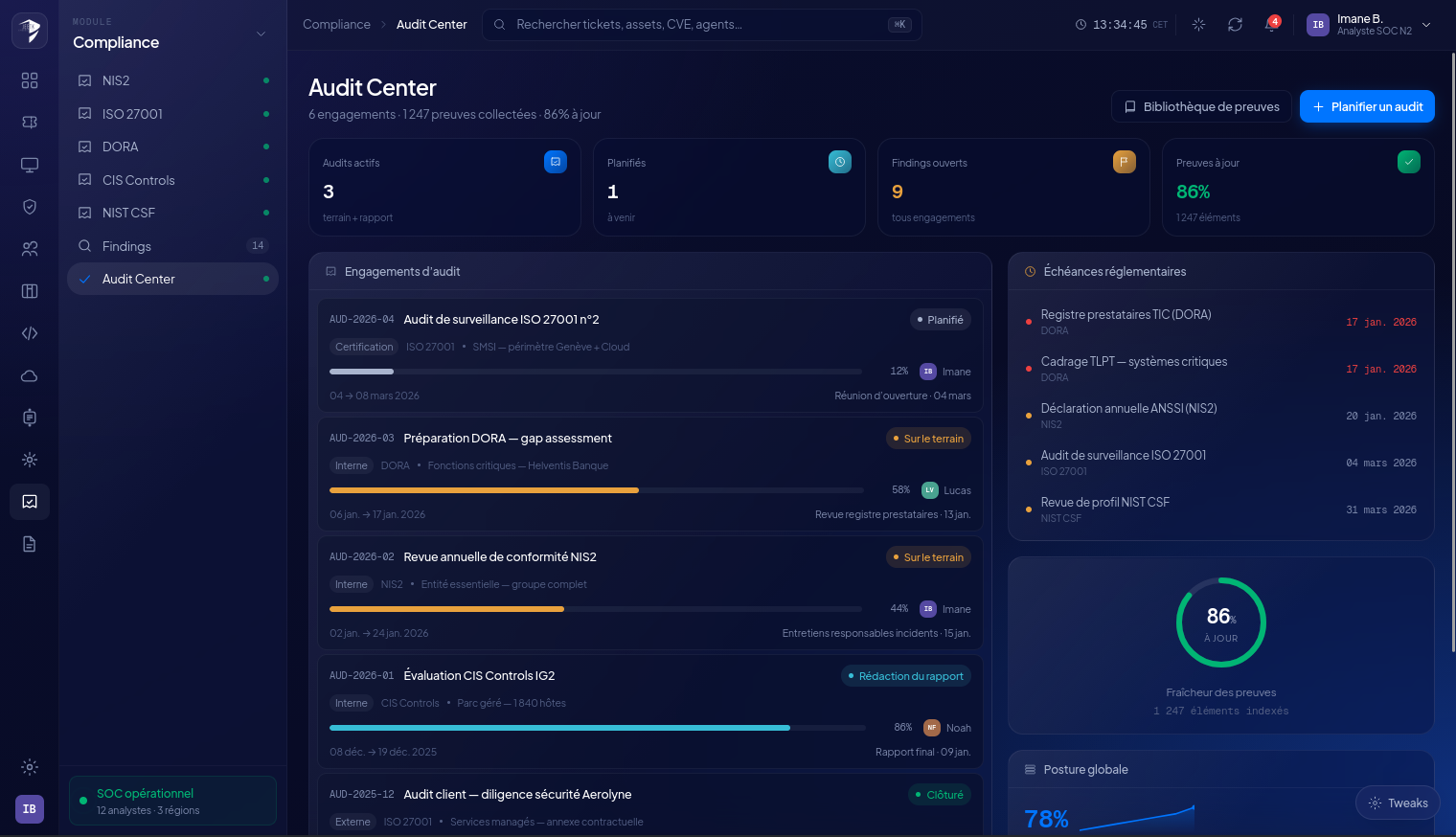 Le pilotage de la conformité franchit une nouvelle étape avec l'Audit Center. Conçu pour centraliser l'état…