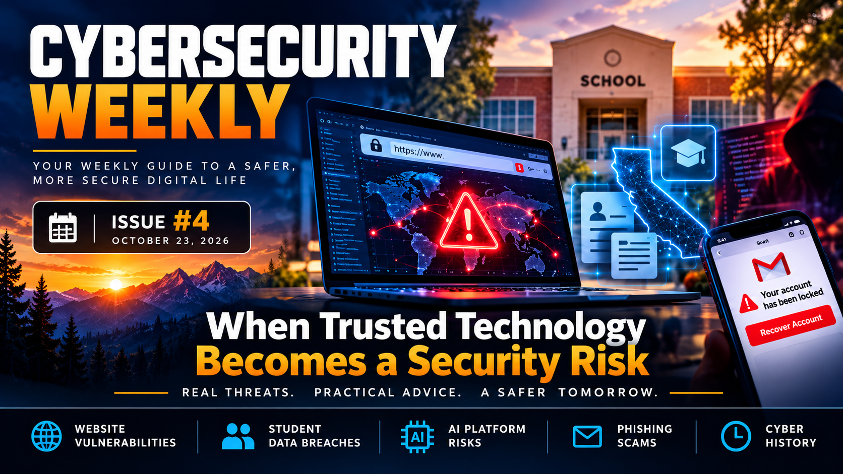 🔐 Cybersecurity Weekly | Issue #4 Friday, October 23, 2026 When Trusted Technology Becomes a Security Risk