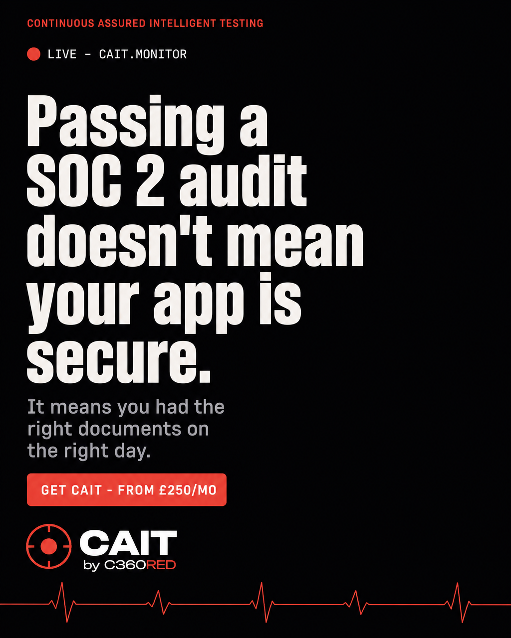 Passing a SOC 2 audit means you had the right documents on the right day. It doesn't mean your app is…