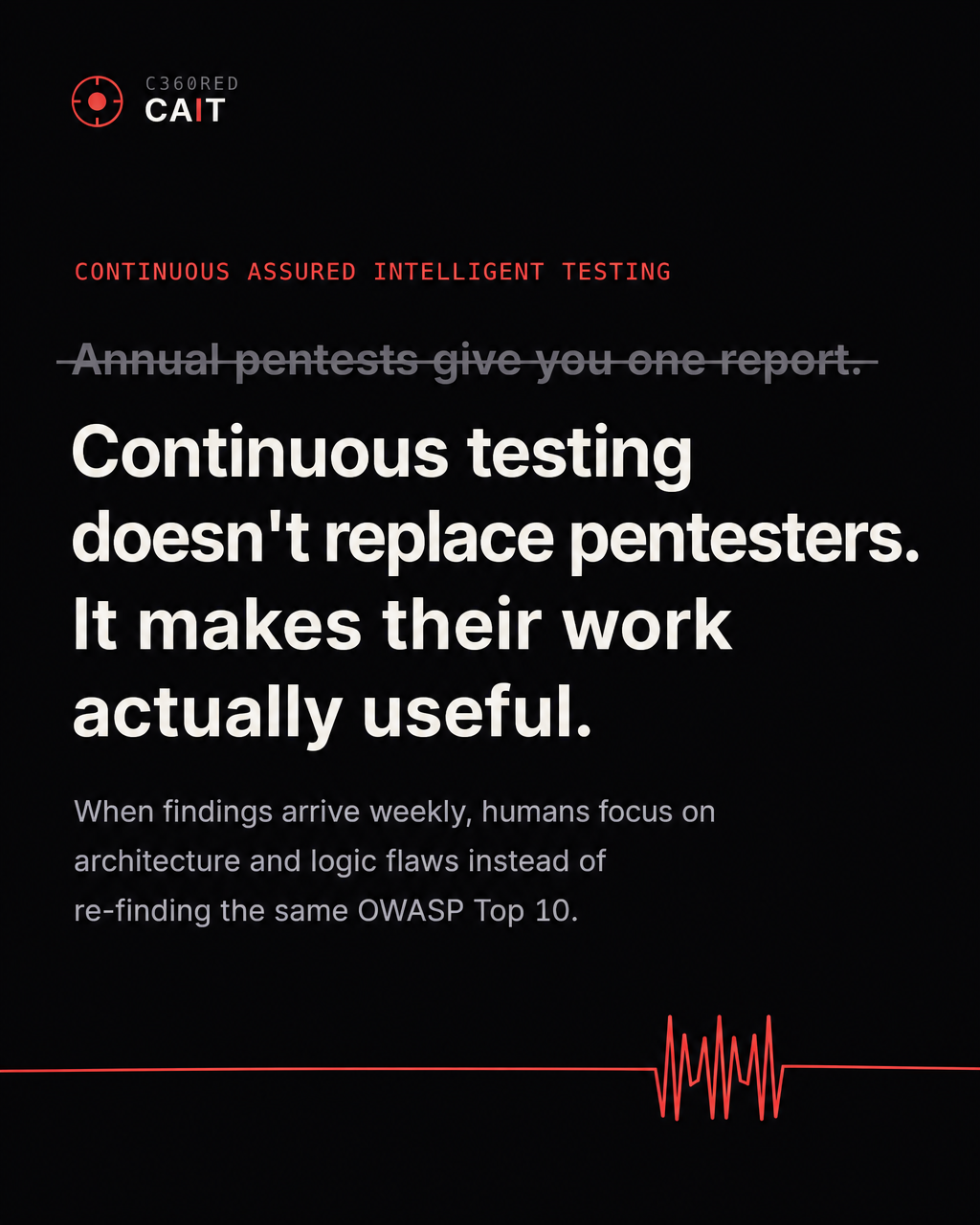 Pentesters aren't the problem. Annual cadence is. A penetration tester's real value isn't re-confirming the…
