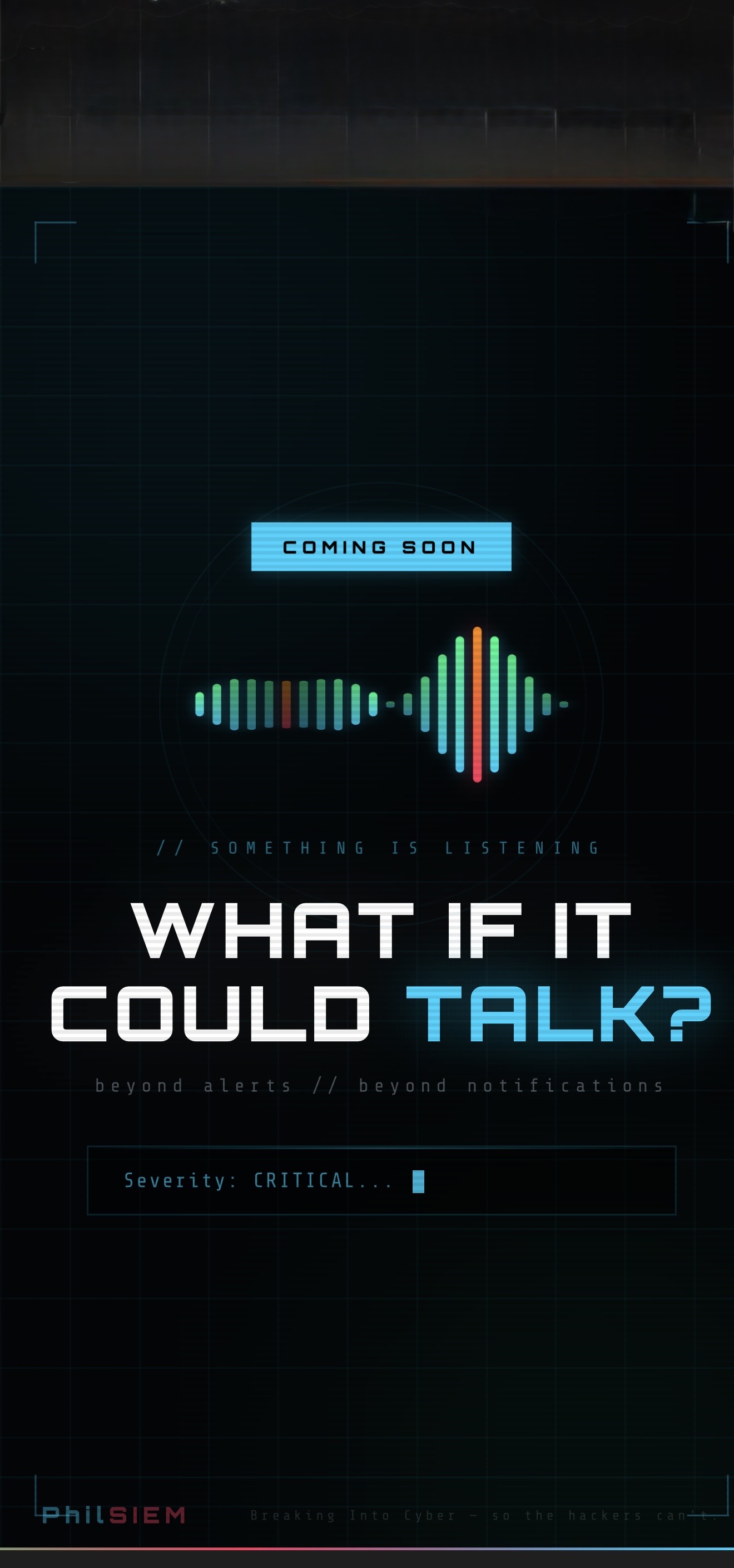 Instead of Telegram text alerts -your SIEM speaks to you. ••• So following on from my home siem lab…