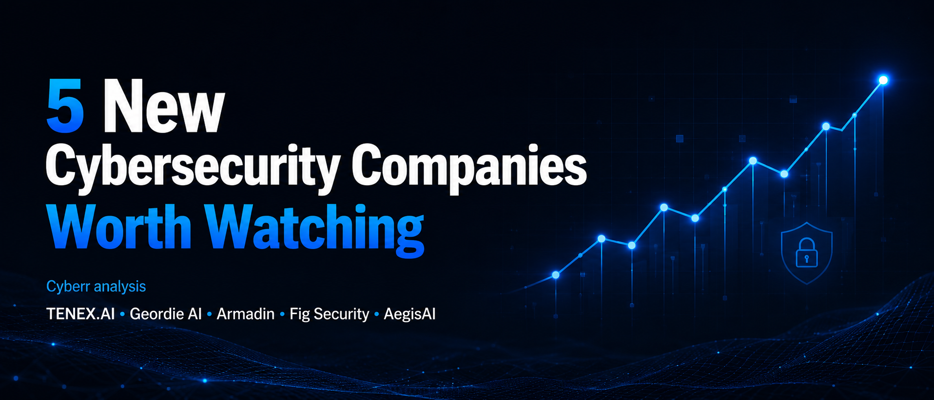 5 New Cybersecurity Companies Building Products Worth Watching