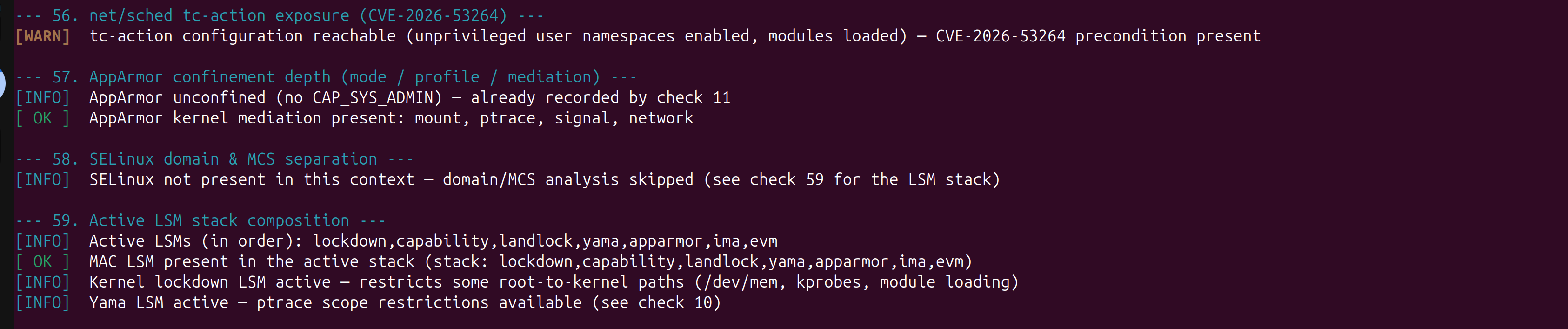 container_escape_audit.sh v4.7.7 — deeper AppArmor & SELinux coverage Most tooling answers one question…