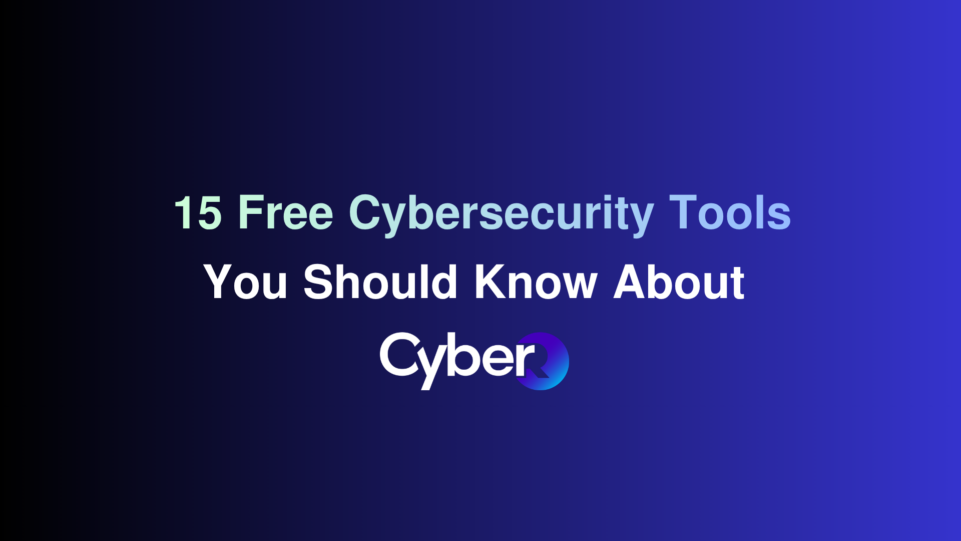 🔐 15 Free Cybersecurity Tools Every Pro Should Have in Their Arsenal The best security professionals don't…