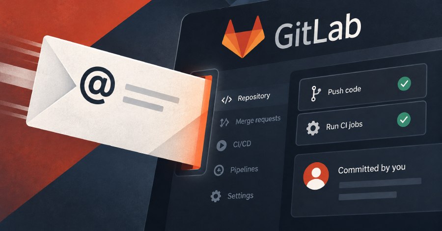 ‼️ You can commit code to a GitLab repo by emailing it. Every GitLab user gets a private address for filing…
