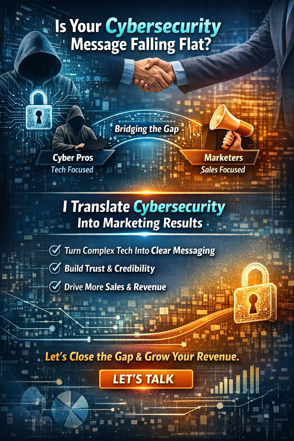 If you sell cybersecurity products or services, audit, advisory, or consulting, and your sales aren't…