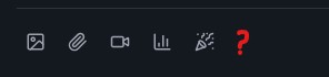 [FEATURE REQUEST] Please can we have a "?" icon after the "🎉" icon Use case: Format a question differently…