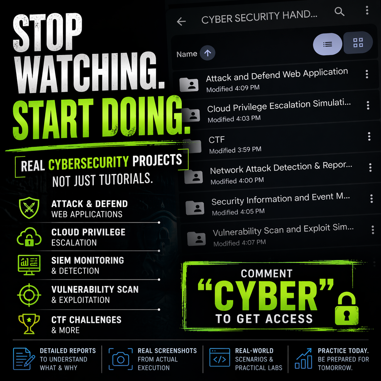 📢 Shared from CyberShift Hot take… A lot of people learning cybersecurity (including me at some point) get…