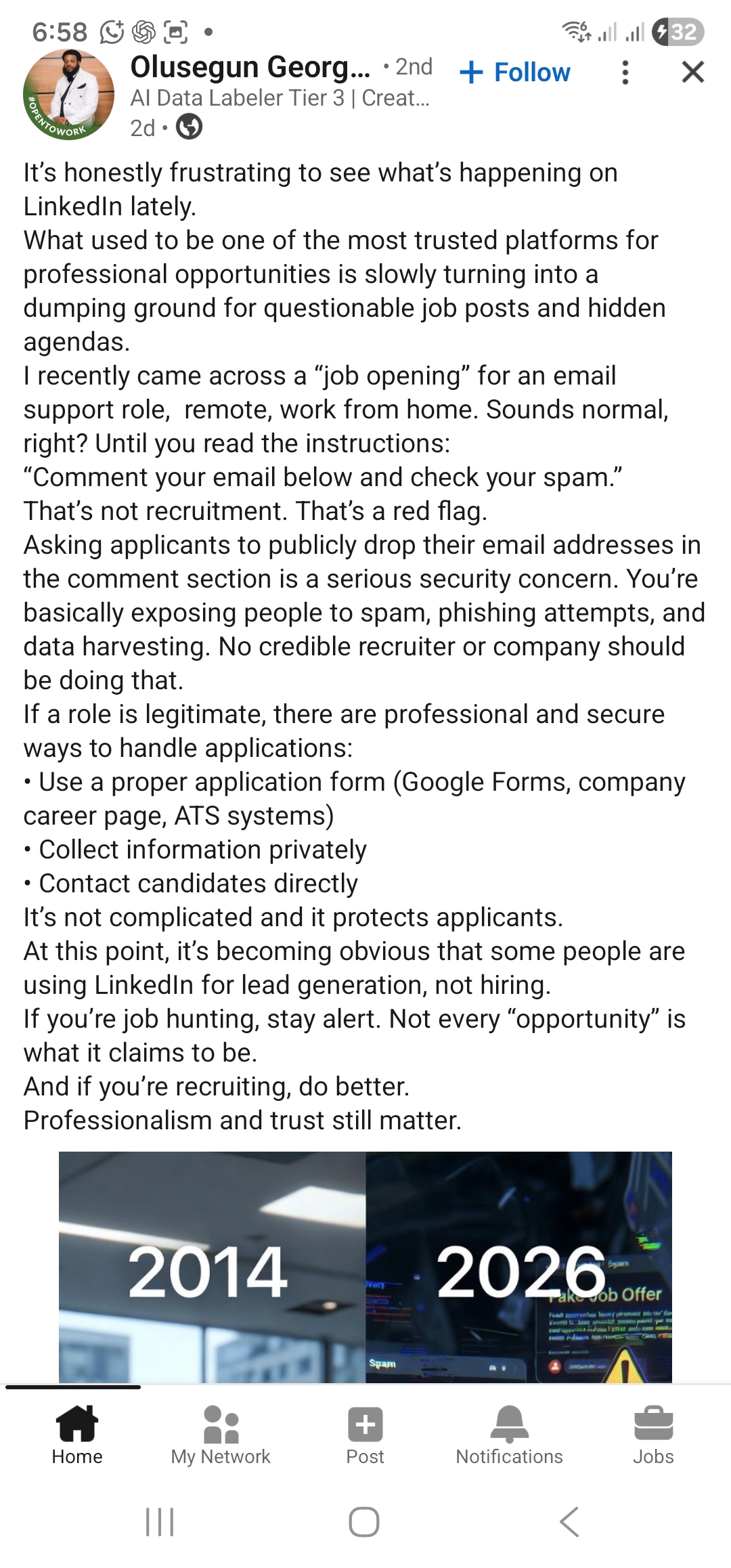 Dear Cyberr Community, I came accross this post on LinkedIn and I'm happy to inform you all that this is…