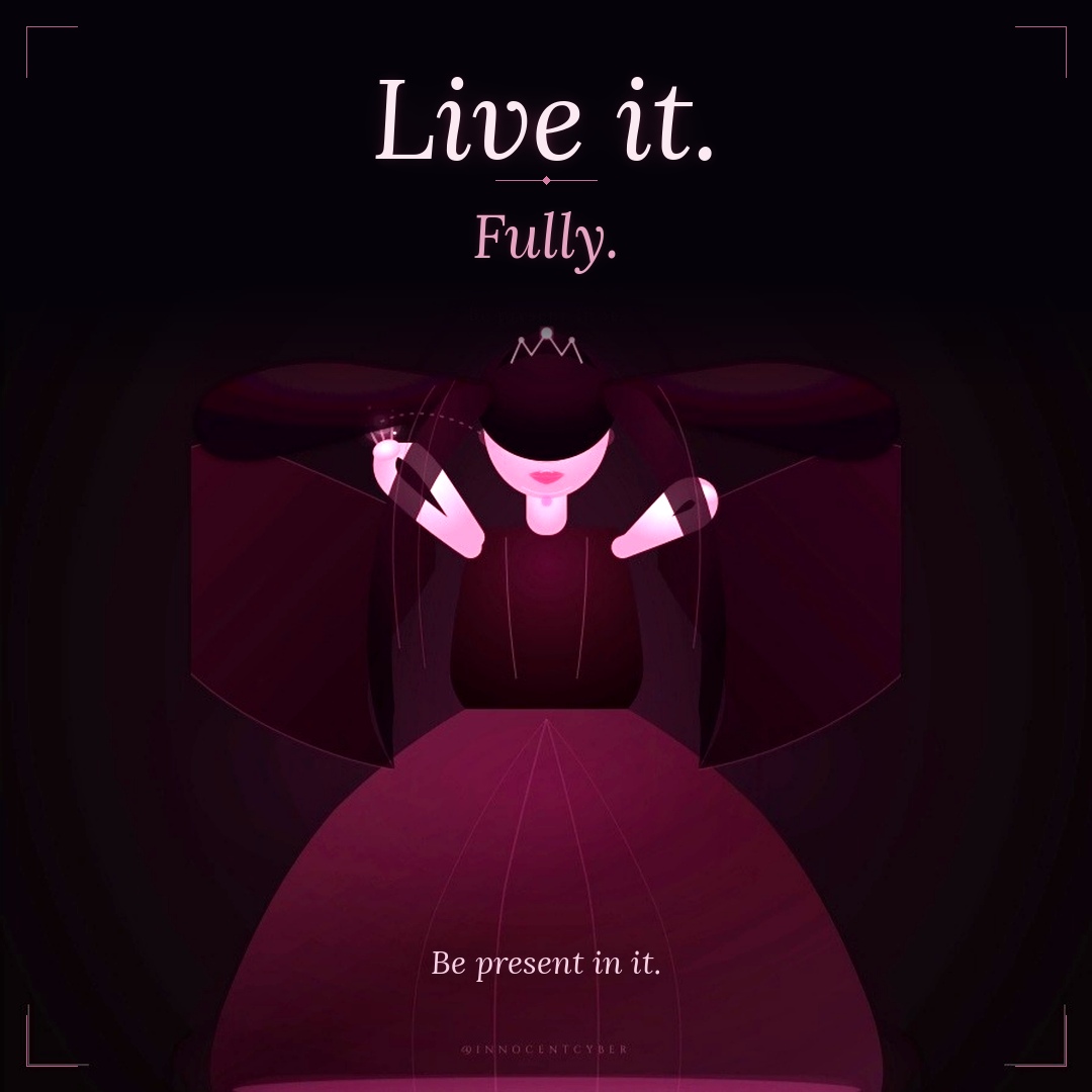Live fully. Explore freely. Stay aware. What you love is worth pursuing with everything you have. Time is…