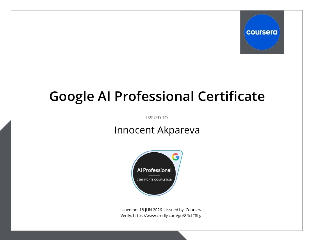 ✅️Certified