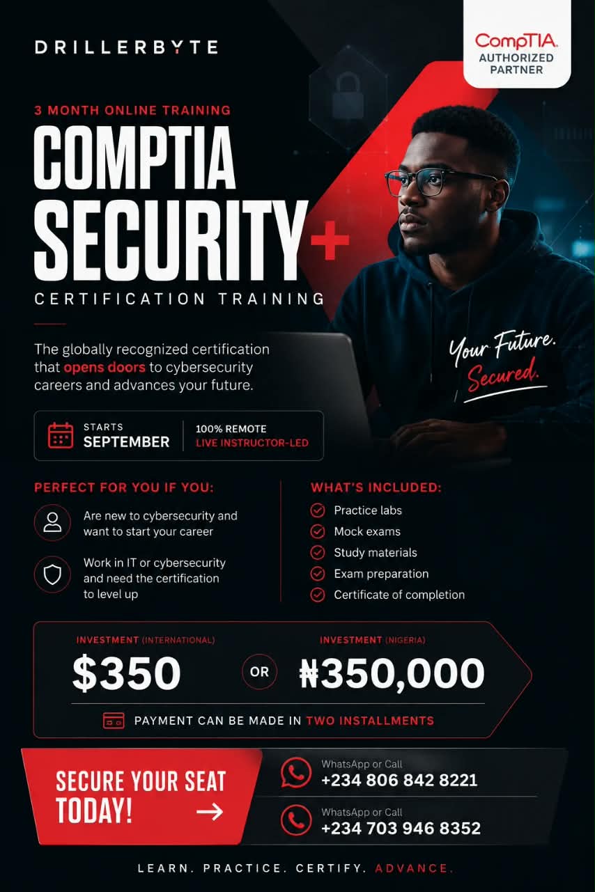 The CompTIA Security+ certification is one of the most recognized certifications for launching a career in…